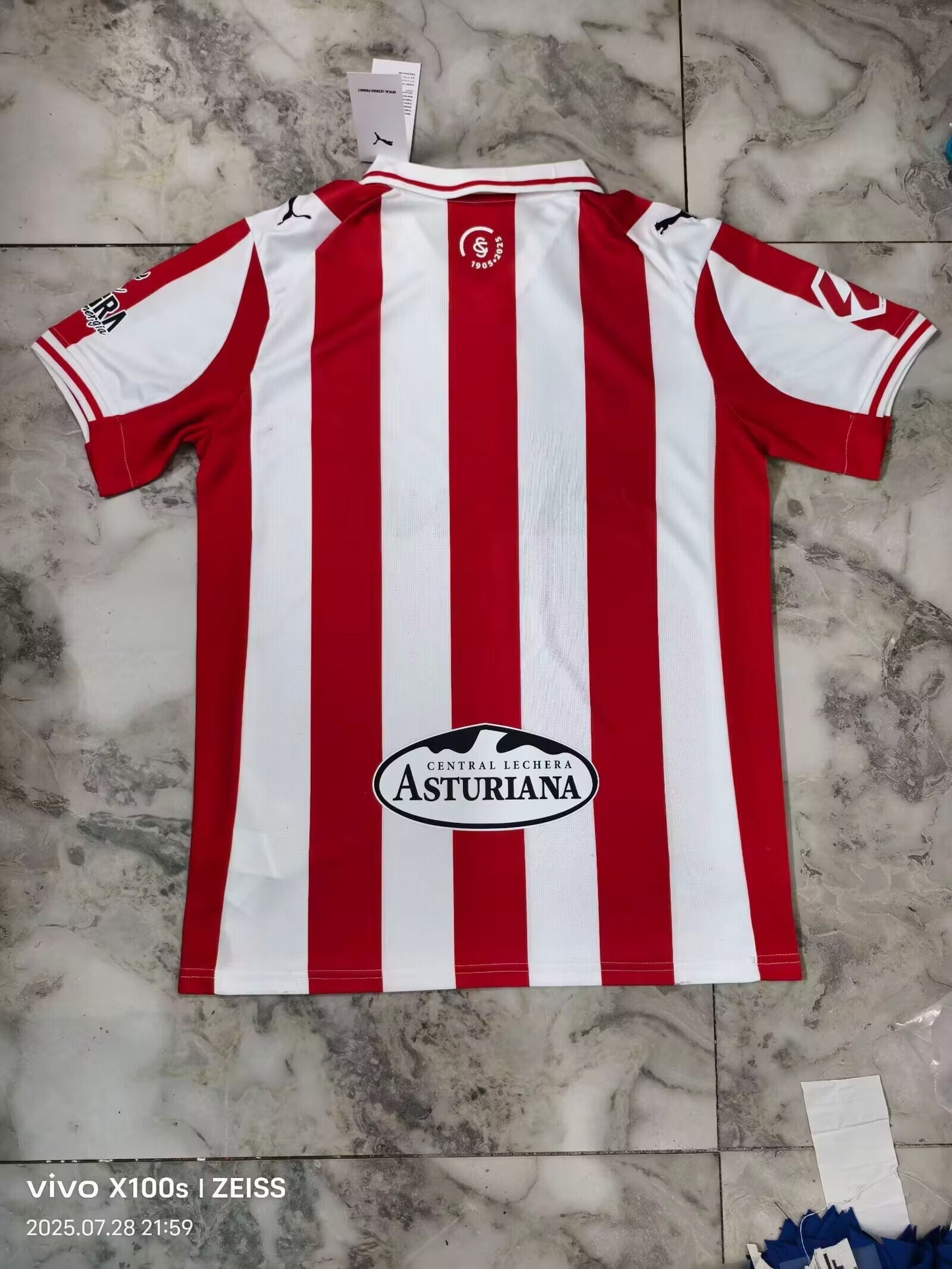 Camiseta Sporting Gijón 1ª 25/26
